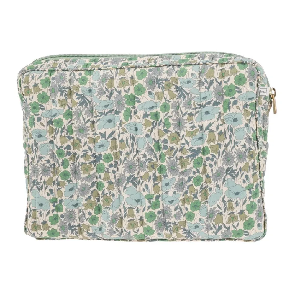 Bon Dep Oppbevaring|Pouch Big Liberty Poppy & Daisy Teal