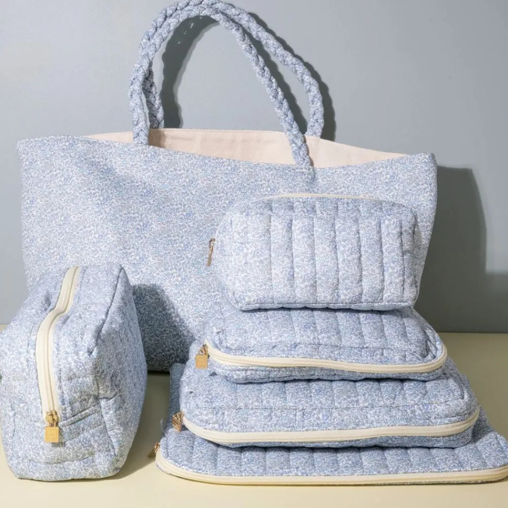 Bon Dep Oppbevaring|Pouch Square Liberty Katie & Millie Light Blue