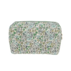Bon Dep Oppbevaring|Pouch Square Liberty Poppy & Daisy Teal