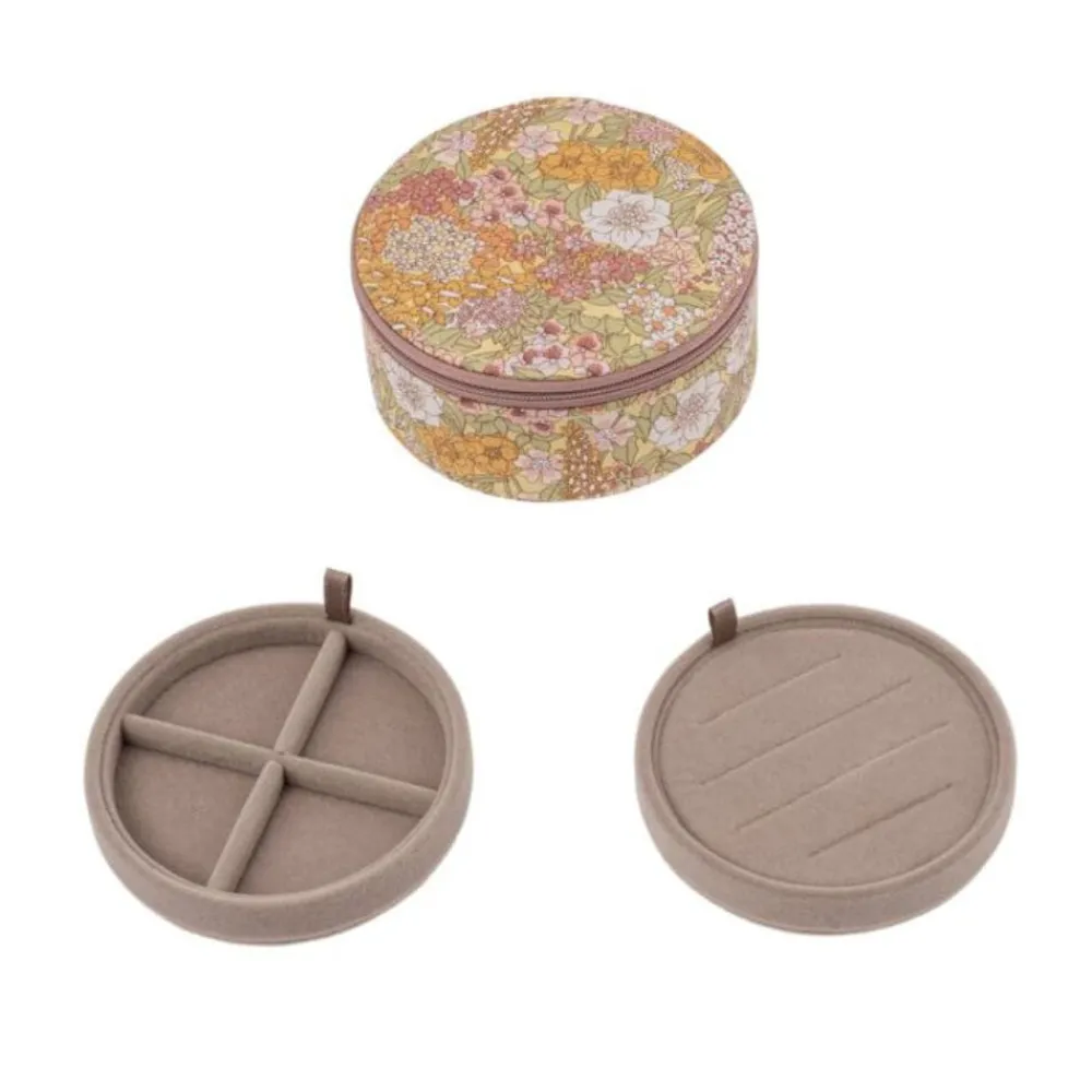 Bon Dep Oppbevaring|Smykkeskrin|Smykkeskrin Round Liberty Ciara Green