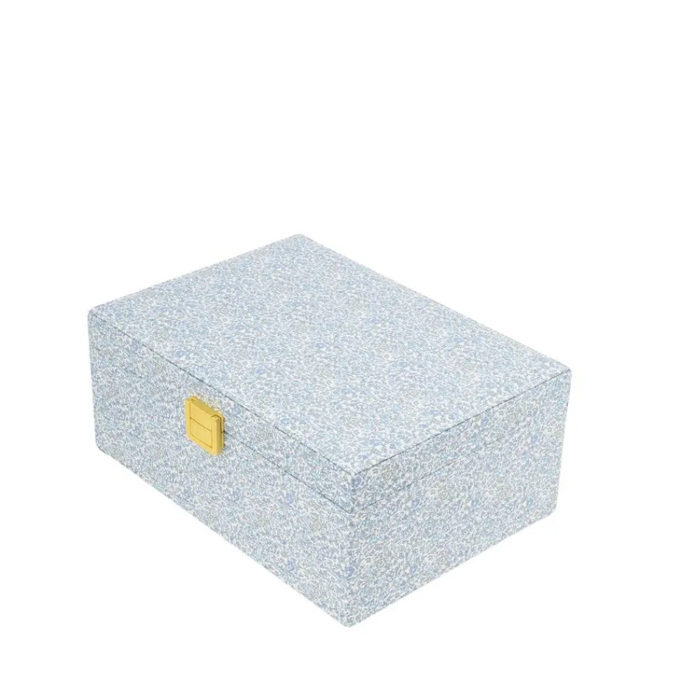 Bon Dep Smykkeskrin|Oppbevaring|Smykkeskrin Square Liberty Katie & Millie Light Blue