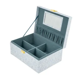Bon Dep Smykkeskrin|Oppbevaring|Smykkeskrin Square Liberty Katie & Millie Light Blue