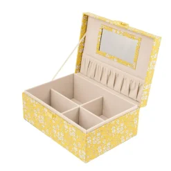 Bon Dep Oppbevaring|Smykkeskrin|Smykkeskrin Square Liberty Capel Yellow
