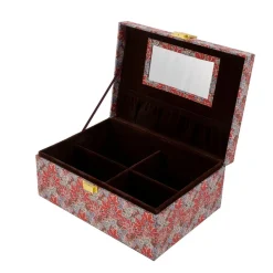 Bon Dep Oppbevaring|Smykkeskrin|Smykkeskrin Square Liberty Aubrey Forest Rust