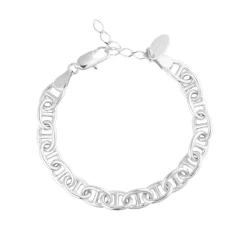 Caroline Svedbom Armbånd|Betty Chain Bracelet Rhodium