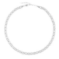 Caroline Svedbom Kjeder|Betty Chain Necklace Rhodium