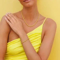 Caroline Svedbom Kjeder|Gemma Necklace | Gold