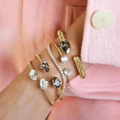 Caroline Svedbom Armbånd|Mini Drop Bracelet | Greige