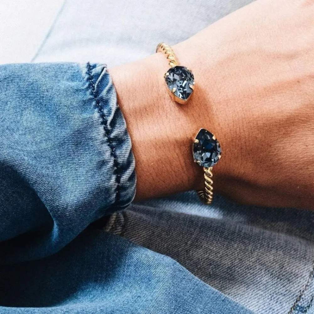 Caroline Svedbom Armbånd|Mini Drop Bracelet | Denim Blue