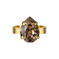 Caroline Svedbom Ringer|Mini Drop Ring | Greige