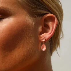 Caroline Svedbom Øredobber|Mini Drop Earrings | Flamingo Ignite