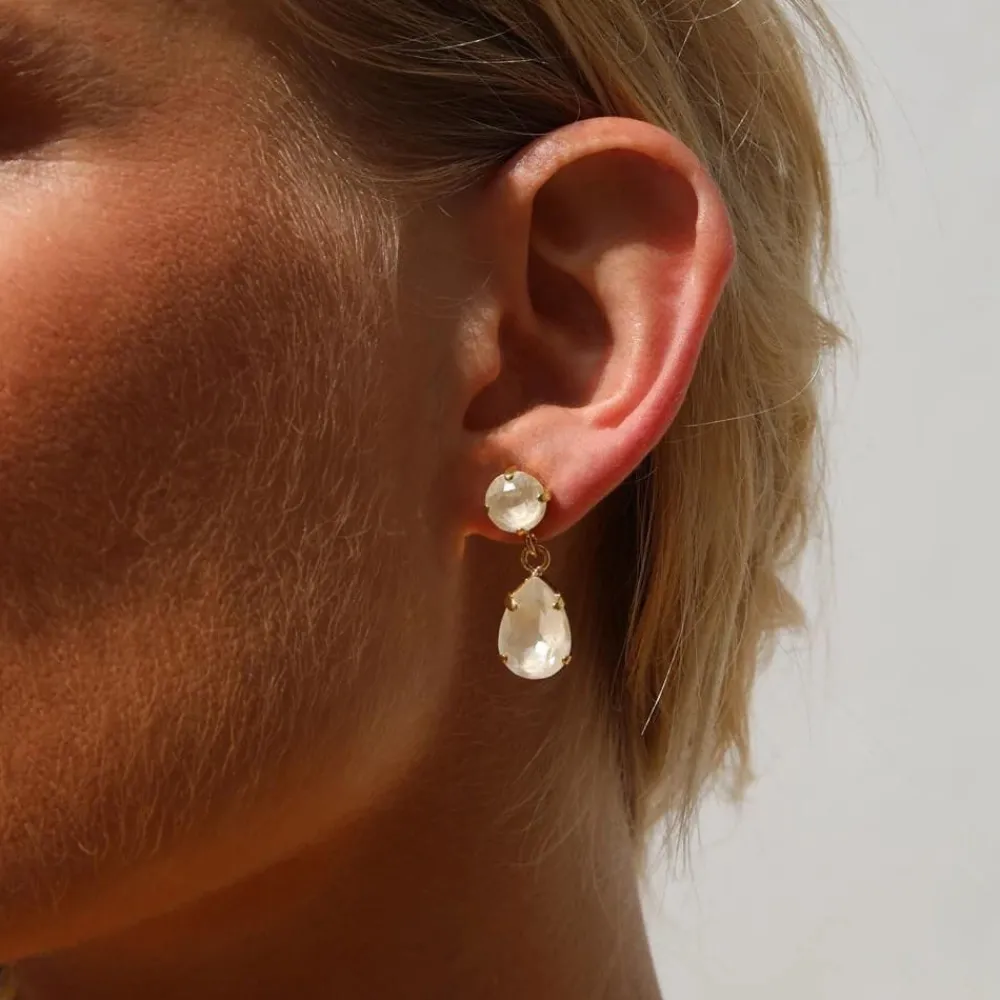 Caroline Svedbom Øredobber|Mini Drop Earrings | Linen Ignite