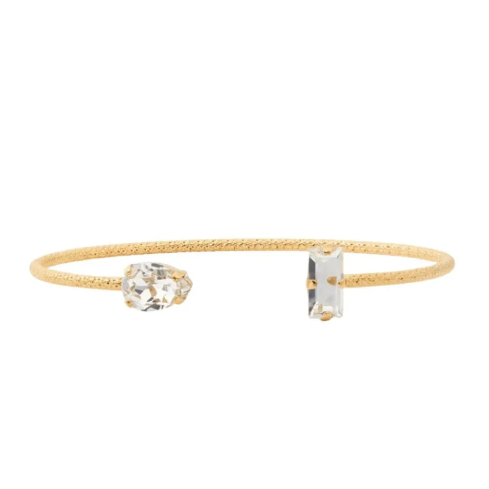 Caroline Svedbom Armbånd|Noelle Bracelet Gold Crystal