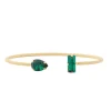Caroline Svedbom Armbånd|Noelle Bracelet Gold Emerald