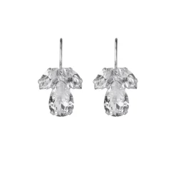 Caroline Svedbom Øredobber|Petite Timo | Rhodium Crystal
