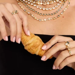 Caroline Svedbom Ringer|Stardust Ring Gold Black Golden Combo