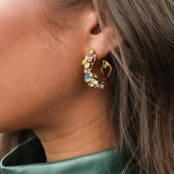 Caroline Svedbom Øredobber|Stella Earrings | Rainbow Combo