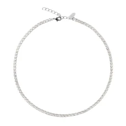 Caroline Svedbom Kjeder|Zara Necklace | Crystal Rhodium