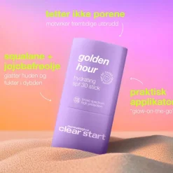 Dermalogica Med Solfaktor|Sol Og Selvbruning|Clear Start Golden Hour Stick Spf 30