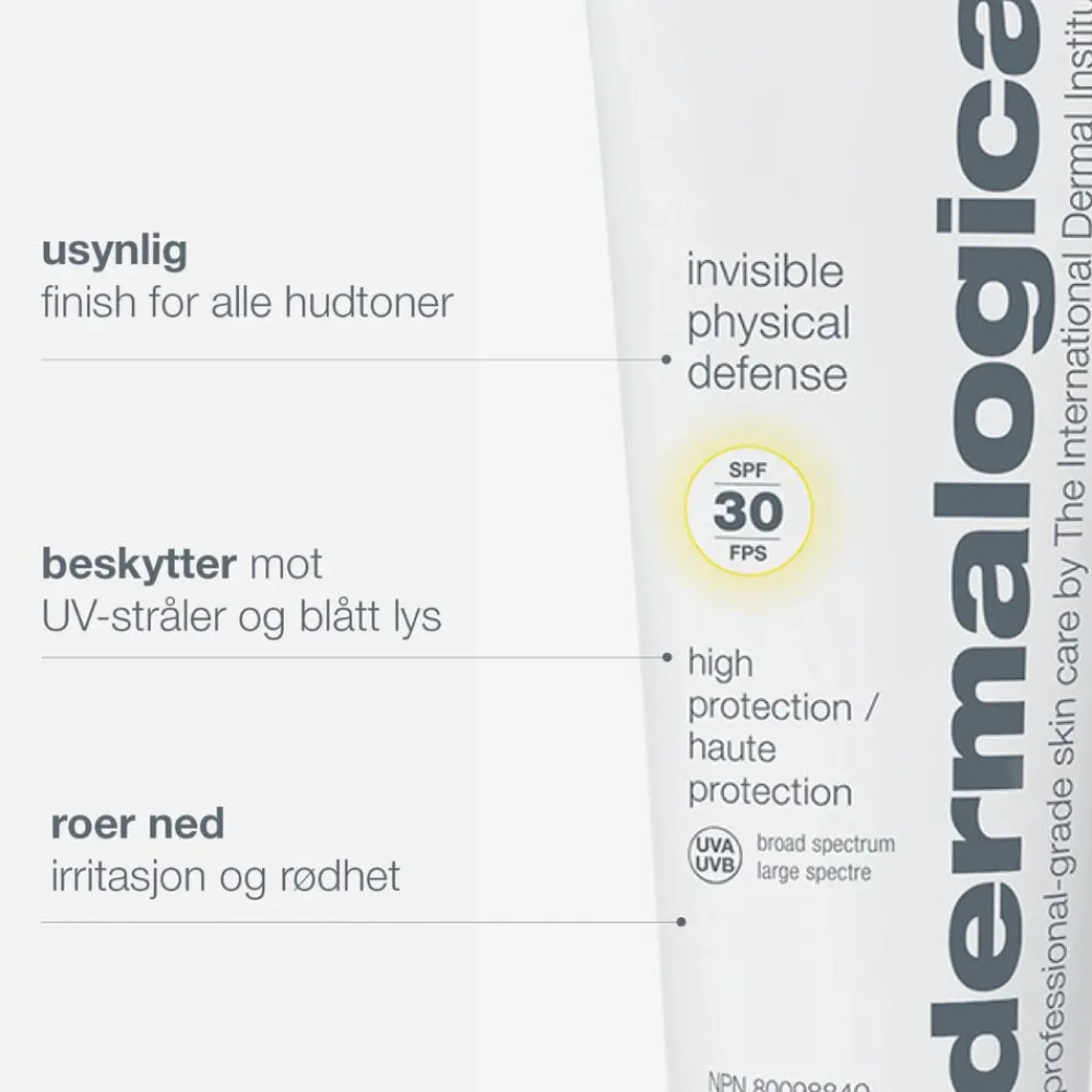 Dermalogica Ansiktskrem|Invisible Physical Defense SPF30