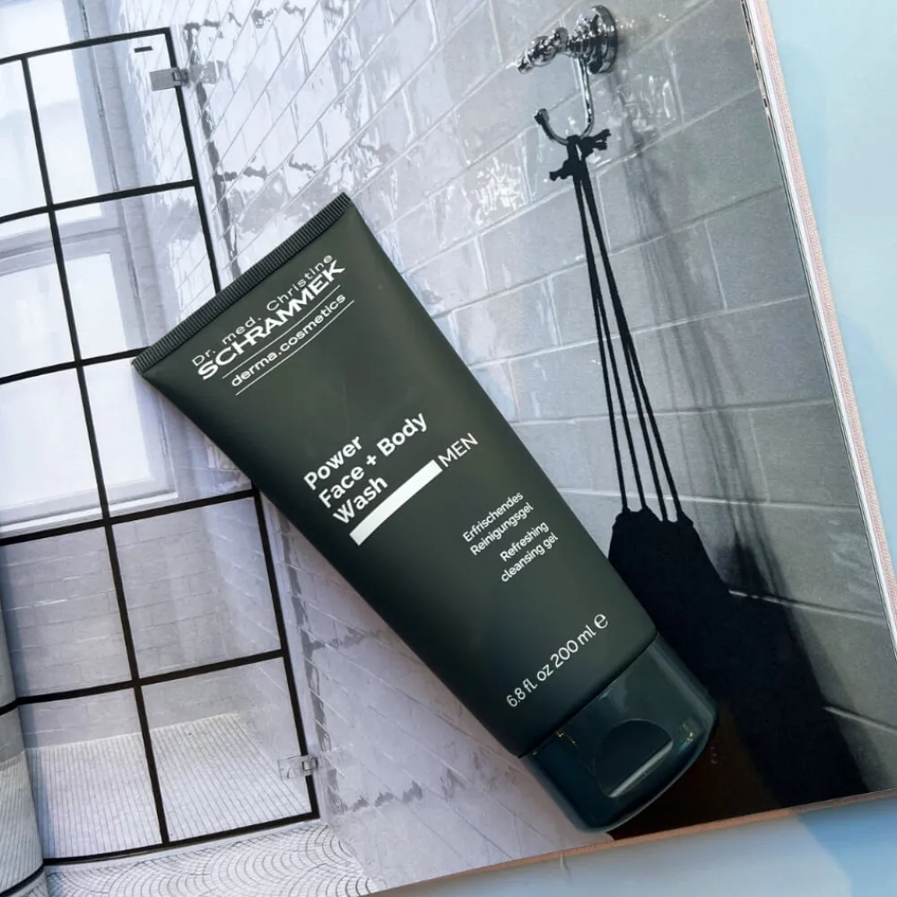 Dr. Schrammek Kroppspleie|Hudpleie|Men Power Face + Body Wash