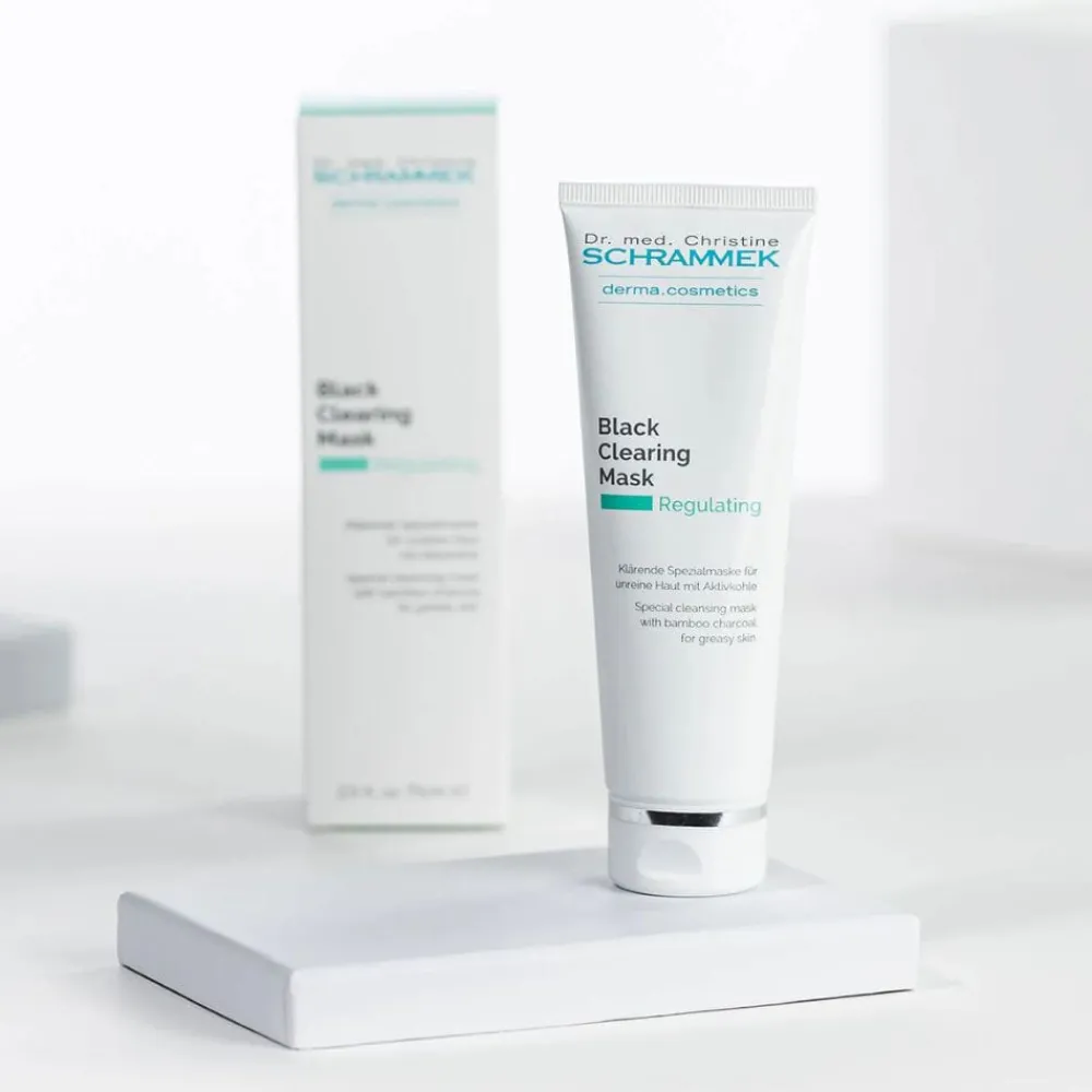 Dr. Schrammek Ansiktsmaske Og Kur|Regulating Black Clearing Mask
