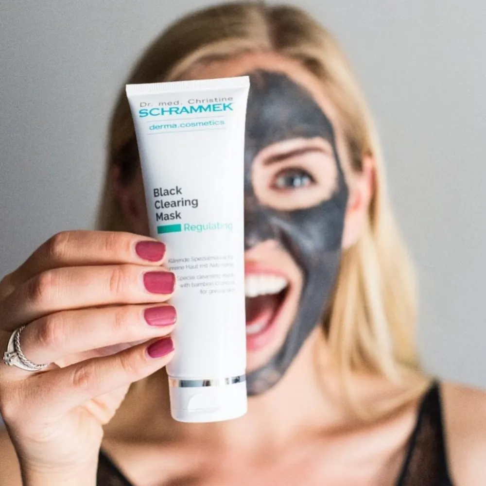 Dr. Schrammek Ansiktsmaske Og Kur|Regulating Black Clearing Mask