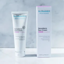 Dr. Schrammek Sol Og Selvbruning|Ansiktskrem|Sensitive Sensiderm Sun Cream SPF 50