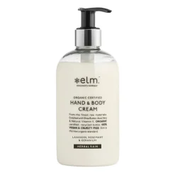 Elm Organics Bodylotion|elm. Hand & Body Cream Herbal Rain 290ml
