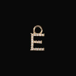 Emilia by Bon Dep Charms|Emilia - Letter Charm E