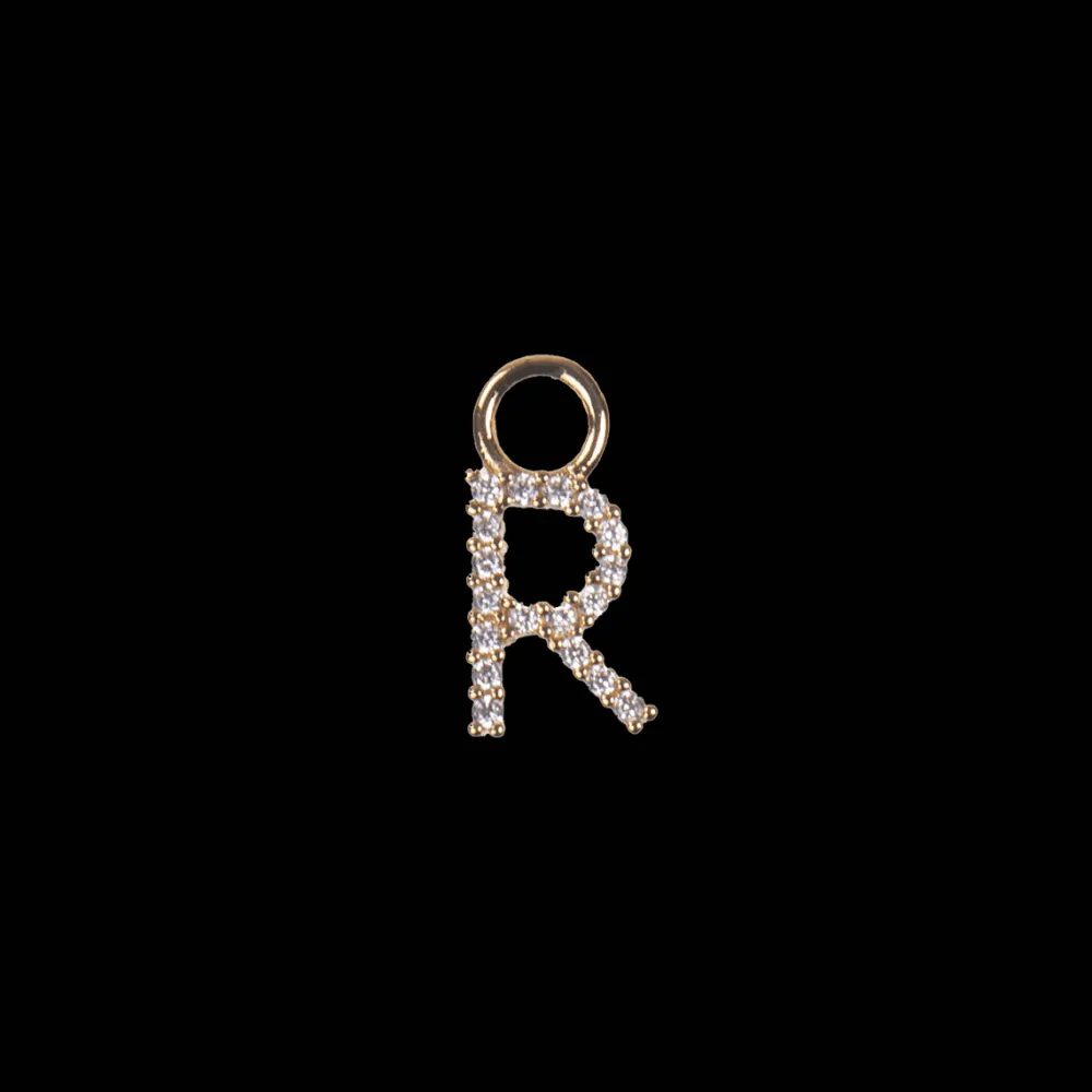 Emilia by Bon Dep Charms|Emilia - Letter Charm R