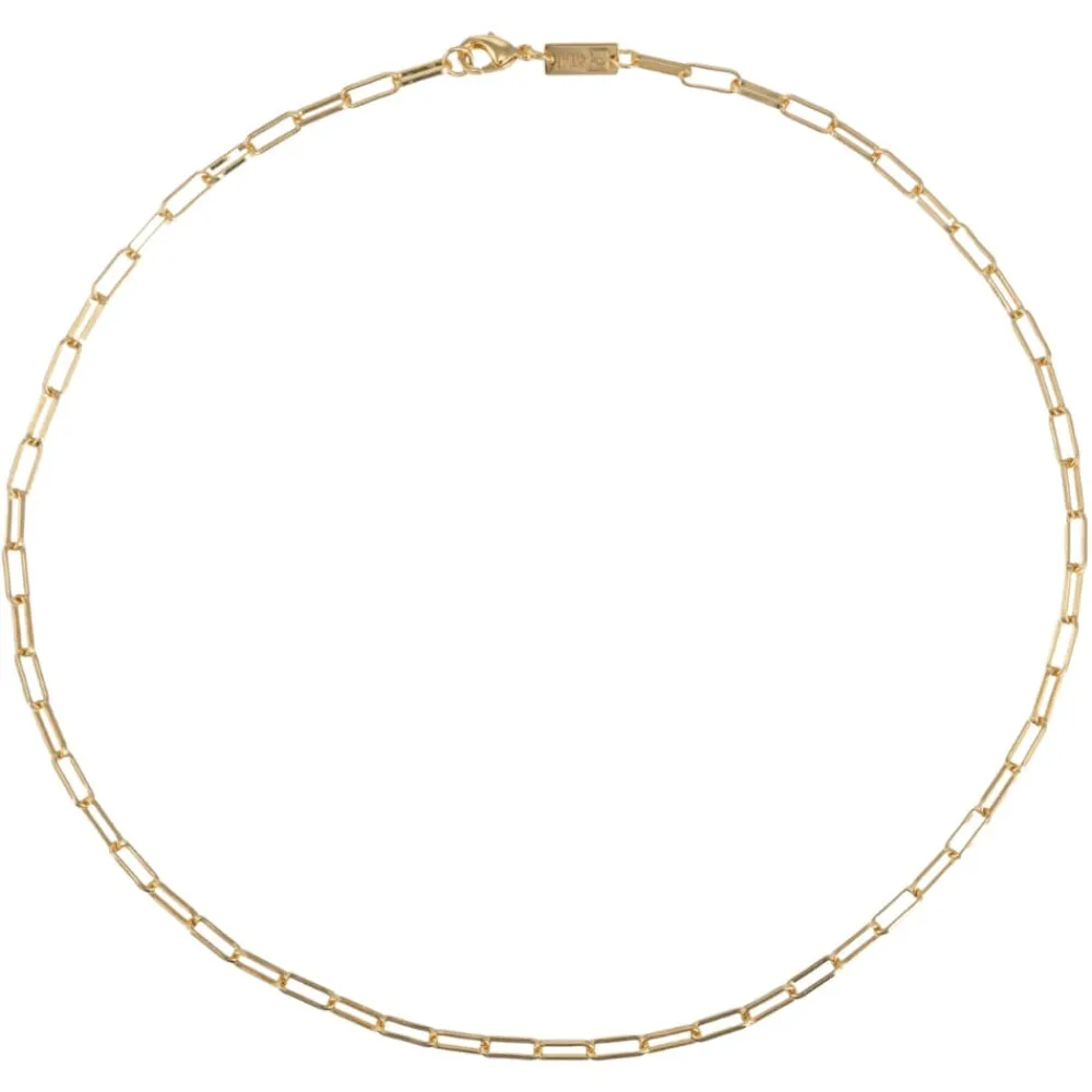 Emilia by Bon Dep Kjeder|Emilia - Thick Chain Necklace 50 cm