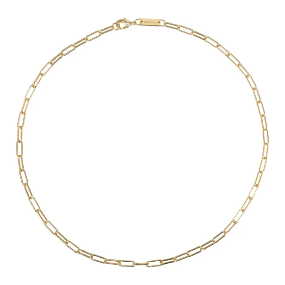 Emilia by Bon Dep Kjeder|Emilia - Thick Chain Necklace 45 cm