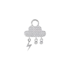 Emilia by Bon Dep Charms|Emilia Alma Charm Silver