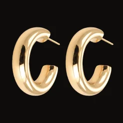 Emilia by Bon Dep Øredobber|Emilia Large Chunky Hoops