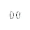 Emilia by Bon Dep Øredobber|Emilia Small Silver Hoops