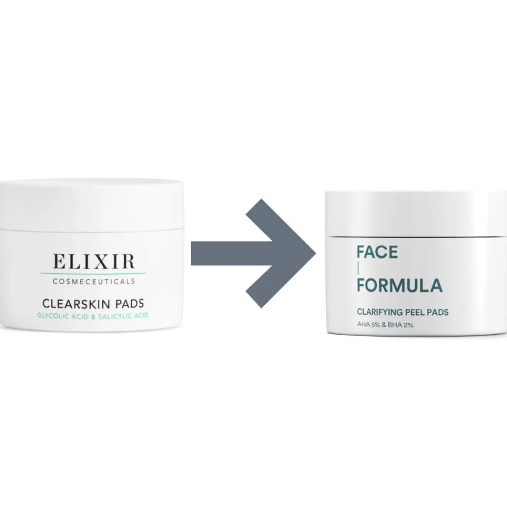 Face Formula Hudpleie|Peeling Og Pads|Clarifying Peel Pads