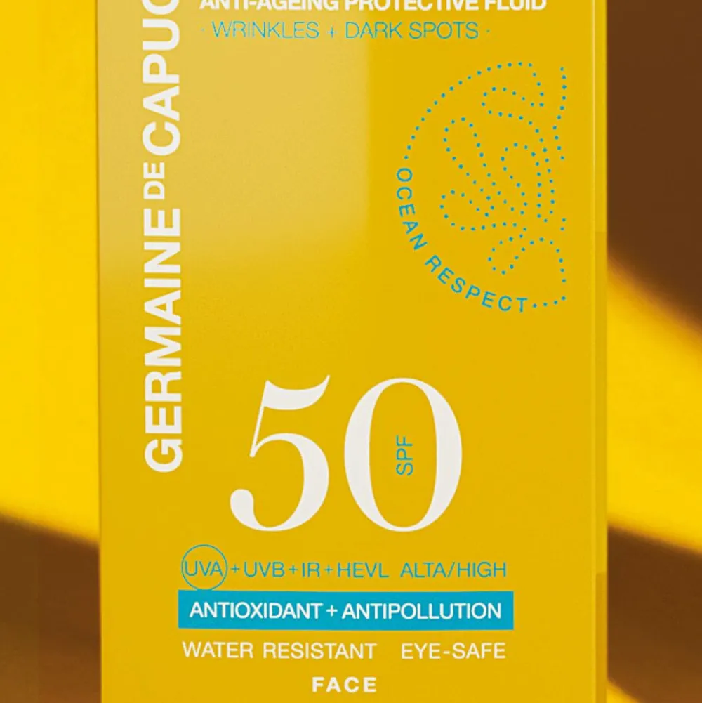 Germaine de Capuccini Sol Og Selvbruning|Ansiktskrem|Sun Anti-Ageing Protective Fluid SPF 50