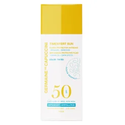 Germaine de Capuccini Med Solfaktor|Sol Og Selvbruning|Sun Anti-Ageing Protective Fluid Tinted SPF 50