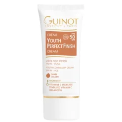 Guinot Sol Og Selvbruning|Ansiktskrem|Youth Perfect Finish Cream SPF 50 Golden