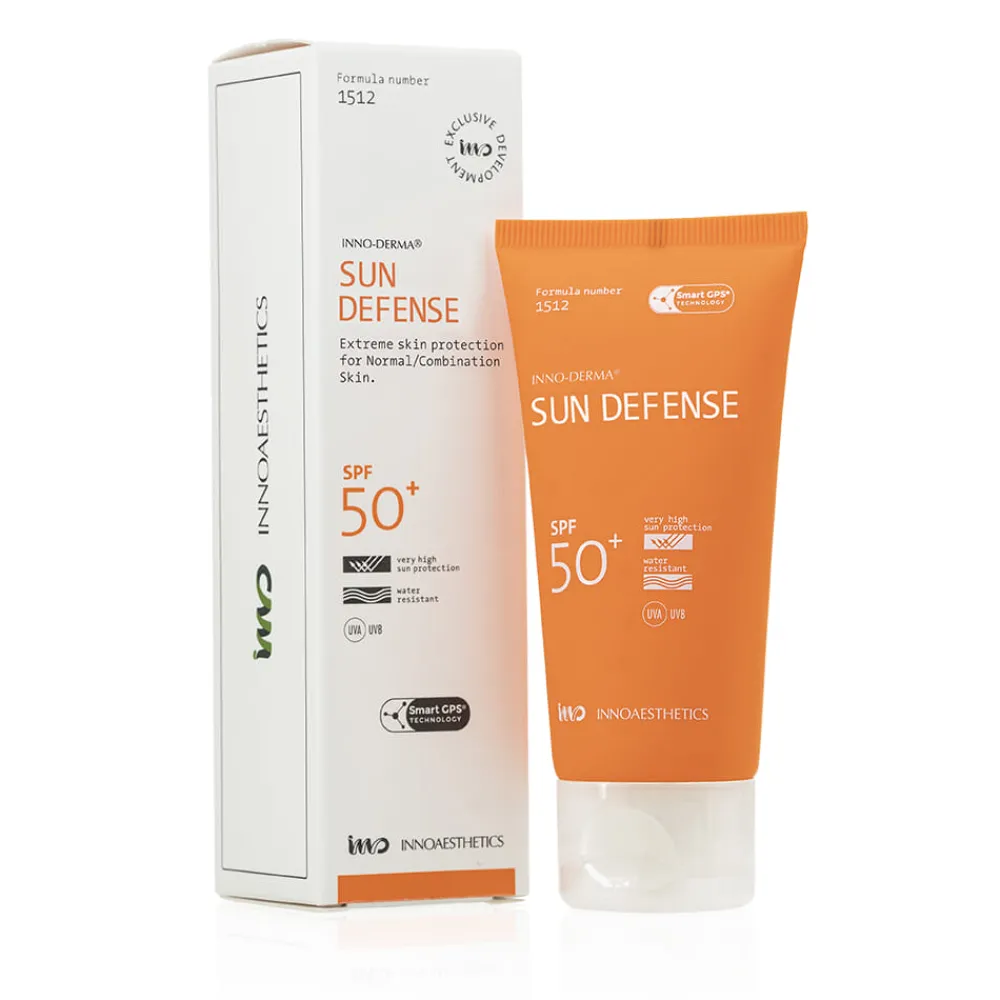 Innoaesthetics Sol Og Selvbruning|Ansiktskrem|Inno-Derma Sundefense Spf 50
