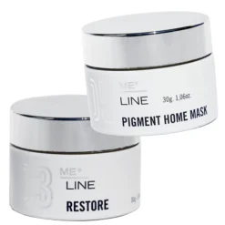 MeLine Ansiktsmaske Og Kur|Kampanje Pigment Home Mask - Få restore krem i gave