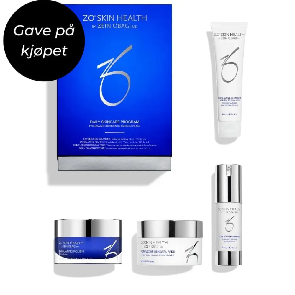 ZO Skin Health Produktkit|KAMPANJE ZO Daily Skincare Program-Få med gave