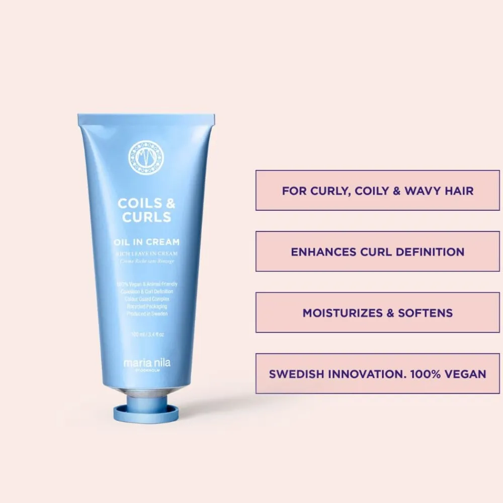 Maria Nila Styling|Coils & Curls Oil In Cream