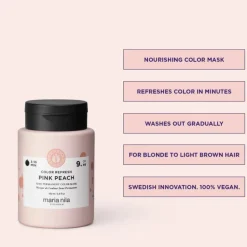Maria Nila Hårpleie|Color Refresh Pink Peach 9,46 100ml