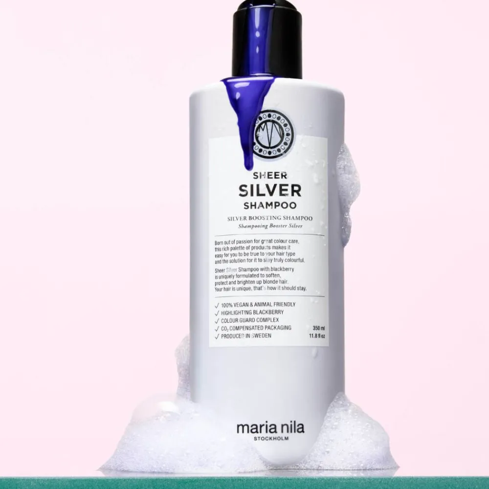 Maria Nila Hårpleie|Sheer Silver Shampoo