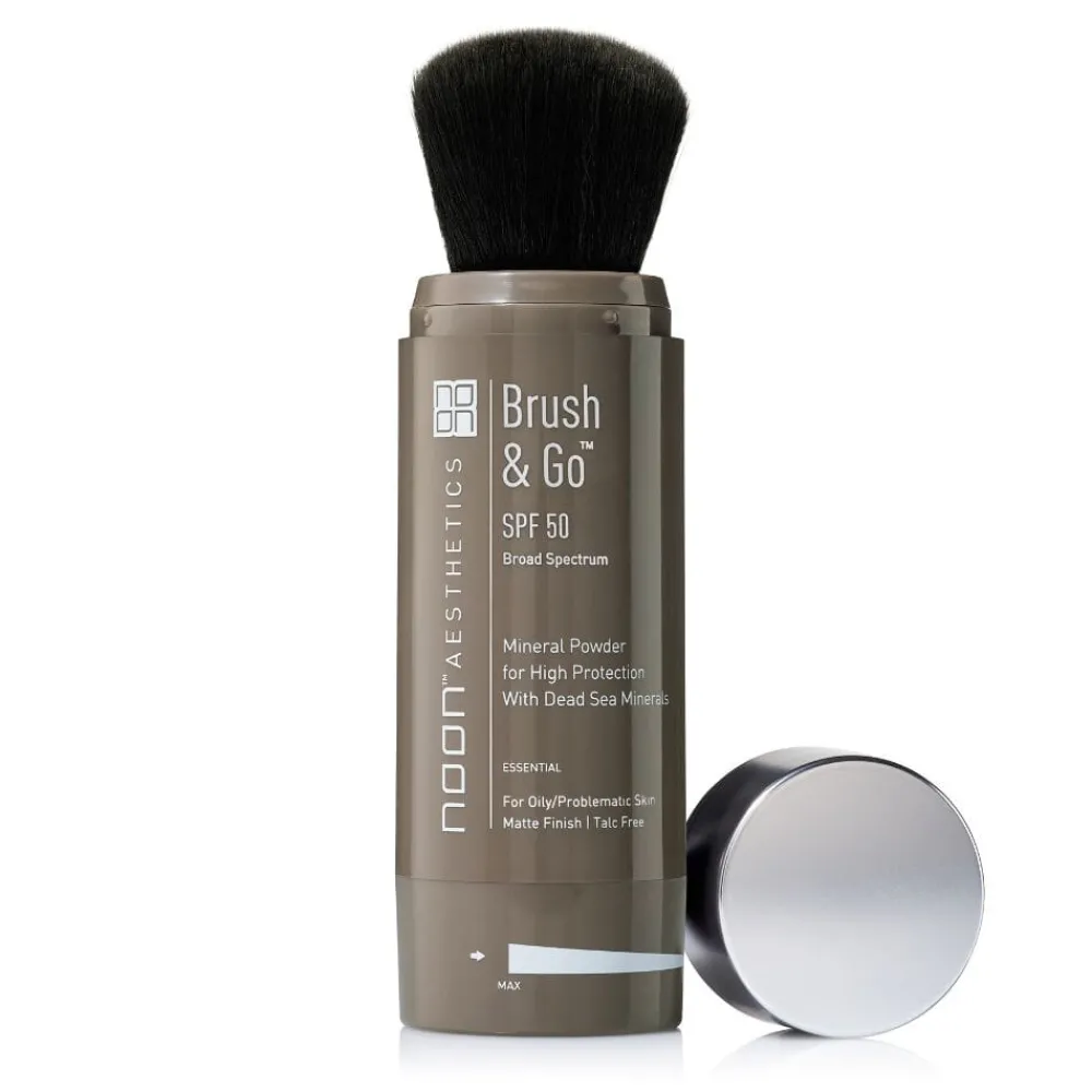 Noon Aesthetics Med Solfaktor|Ansikt|Brush & Go SPF 50 - Oily Skin 01