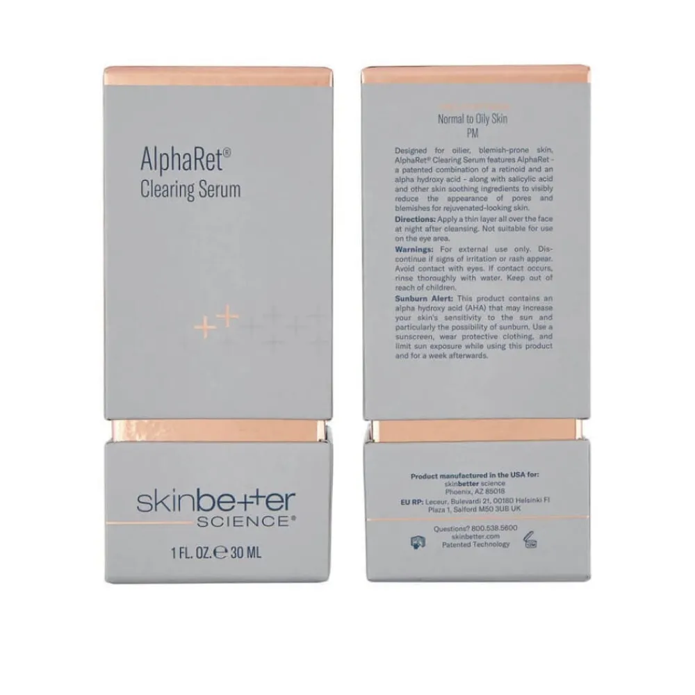 Skinbetter-Science Serum Og Ampuller|Skinbetter AlphaRet Clearing Serum