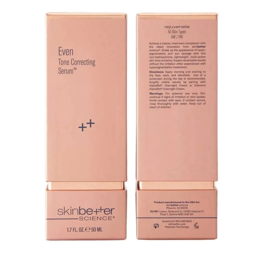 Skinbetter-Science Gravid Og Ammende|Serum Og Ampuller|Skinbetter Even Tone Correcting Serum