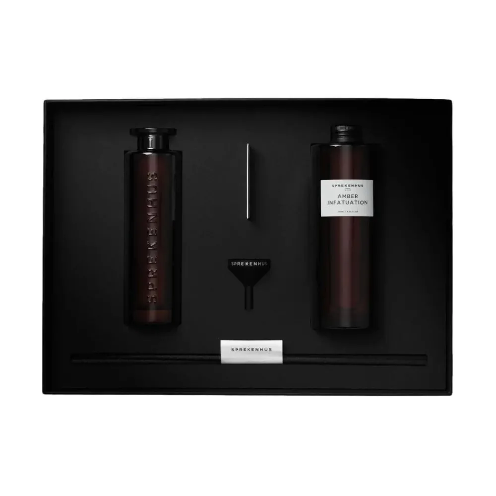 Sprekenhus Duftpinner|Amber Infatuation Reed Diffuser Kit
